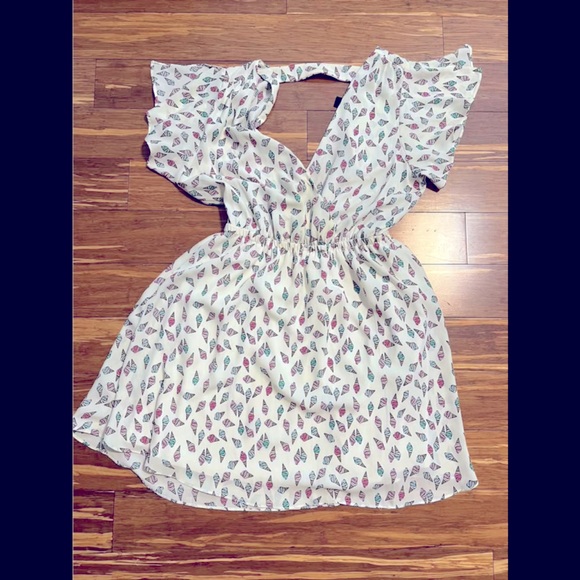 Dresses & Skirts - Charming women  Dress with ice cream cone Print